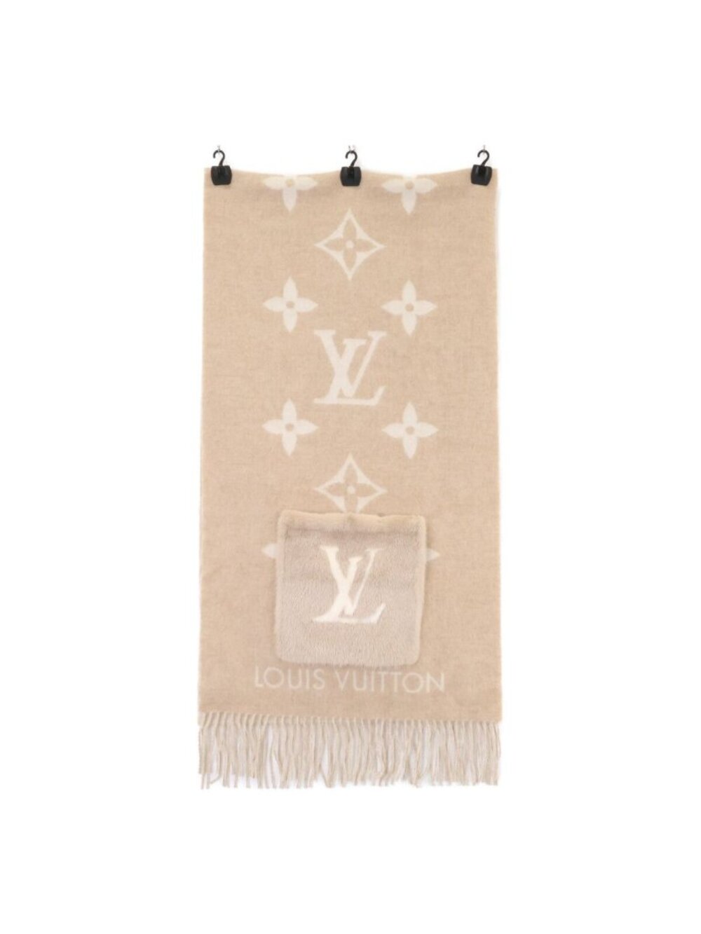 Louis Vuitton Cashmere Mink Echarpe Cold Reykjavik